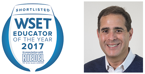Innovation & Shortlist for WSET 2017 Educator of the Year