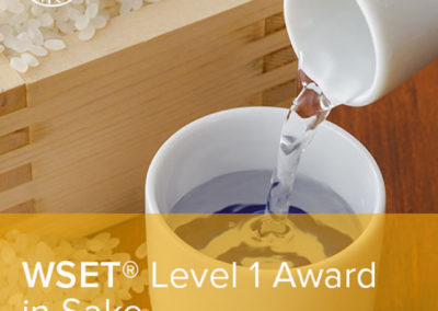 Image of the WSET Level 1 Award in Sake